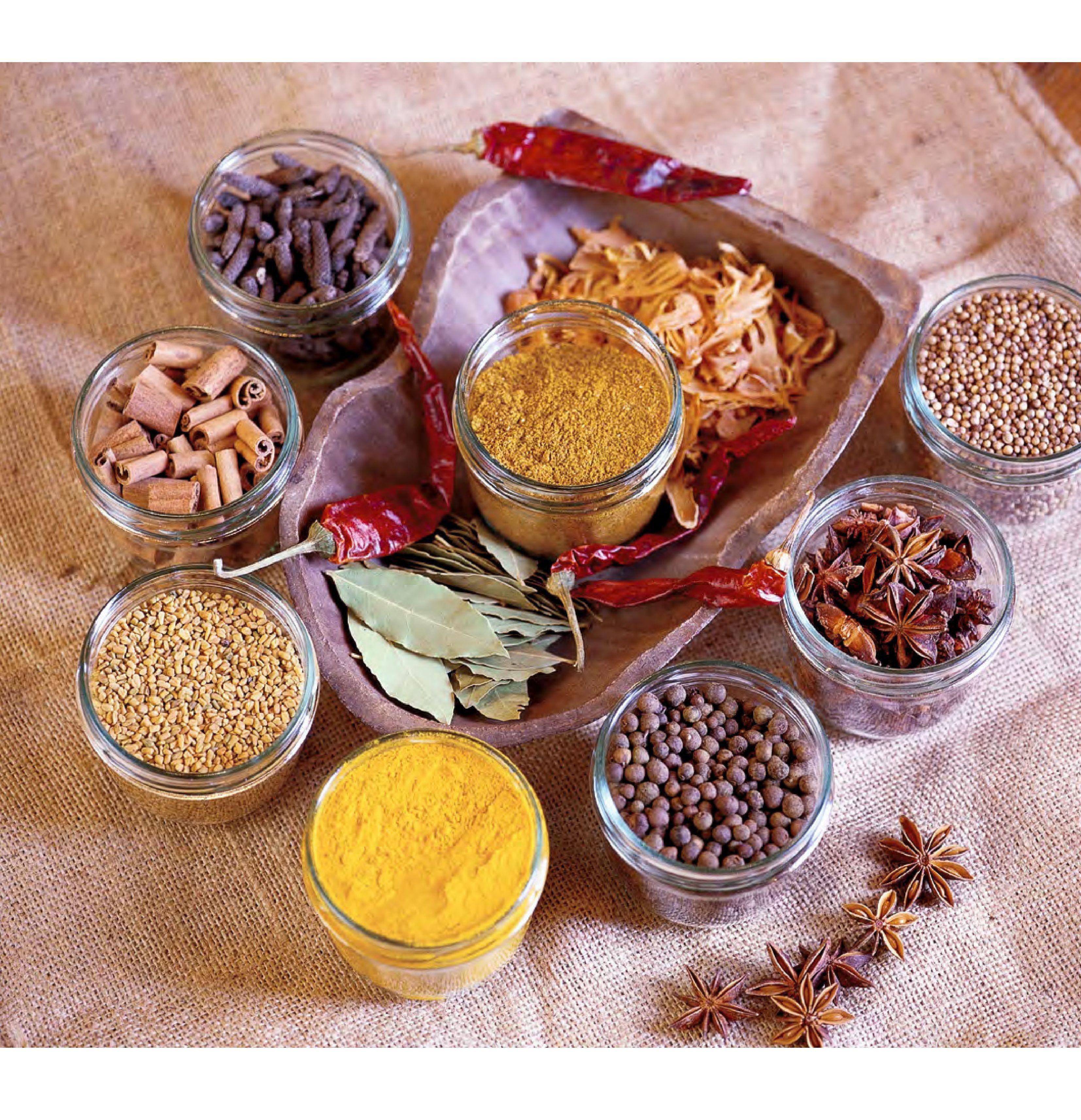 Beispielinhalt (Bild) Gewürze