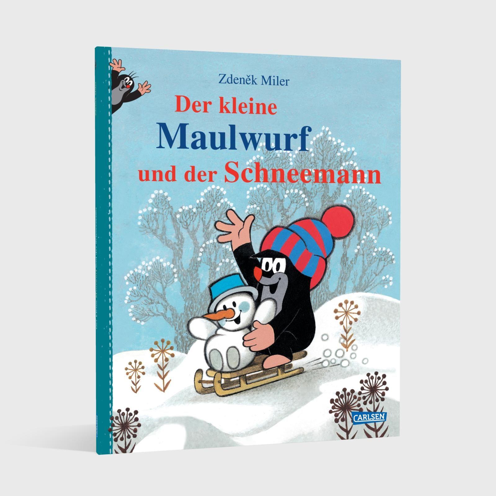 Beispielinhalt (Bild) Der kleine Maulwurf und der Schneemann