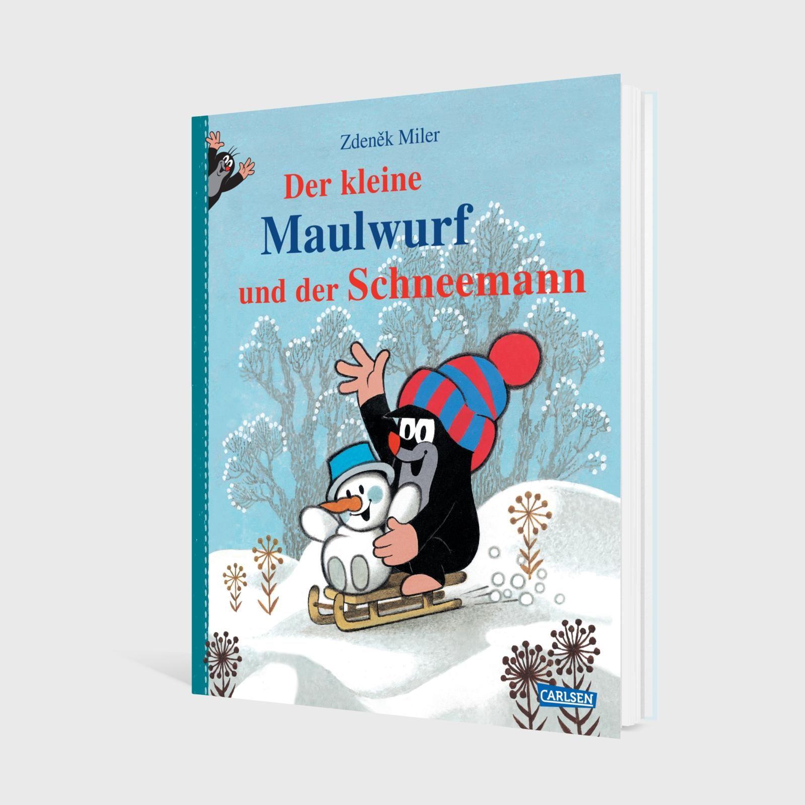 Beispielinhalt (Bild) Der kleine Maulwurf und der Schneemann