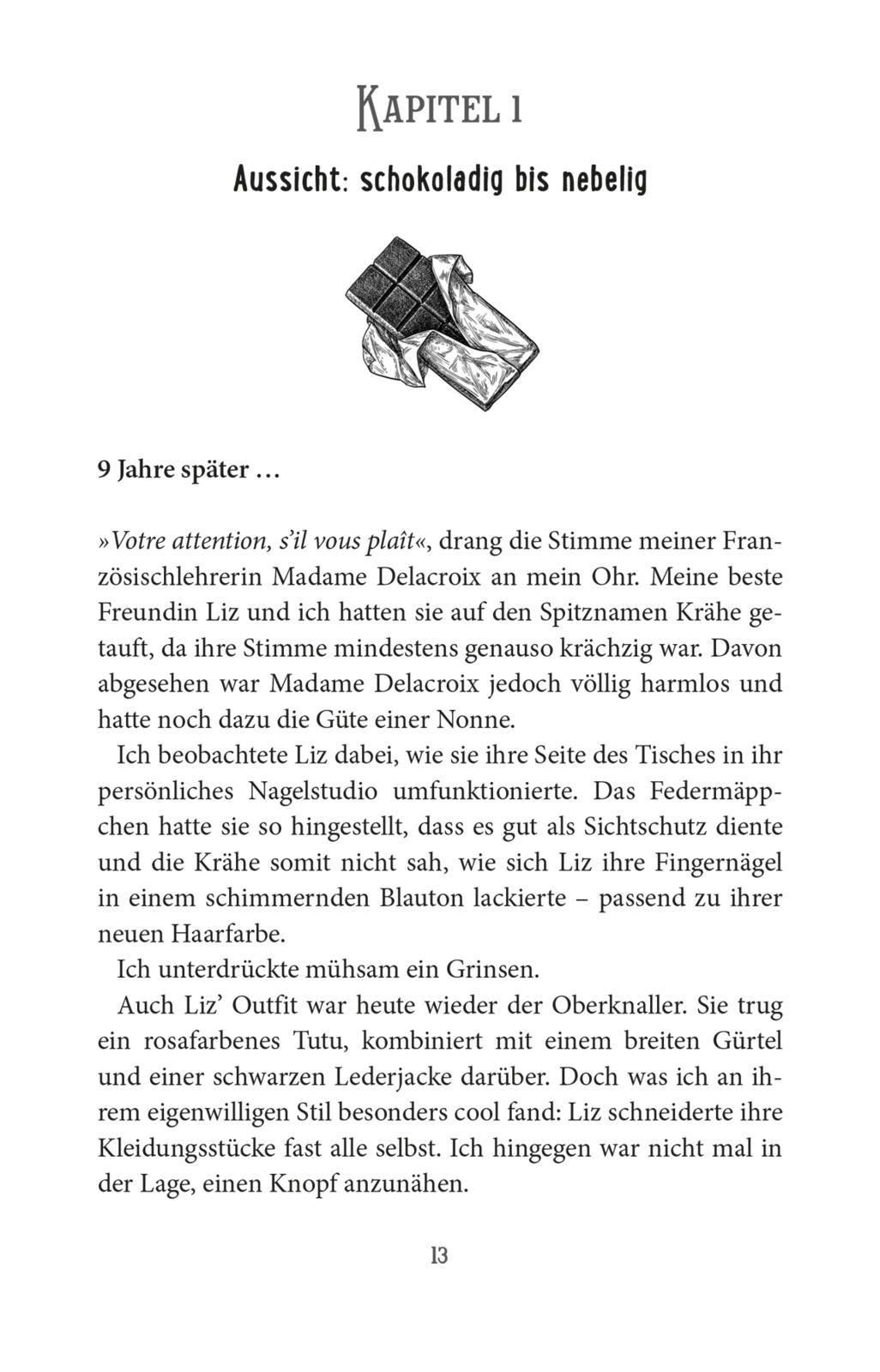 Beispielinhalt (Bild) Das Geheimnis der Schokomagie