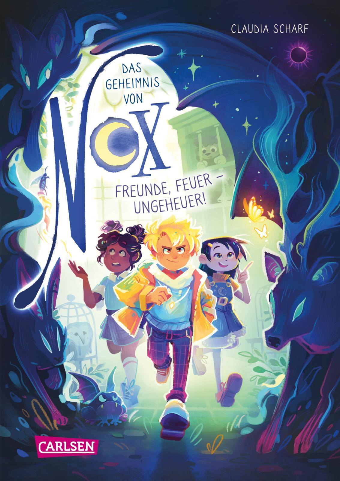 Vorderes Coverbild Das Geheimnis von Nox 3: Freunde, Feuer - Ungeheuer!