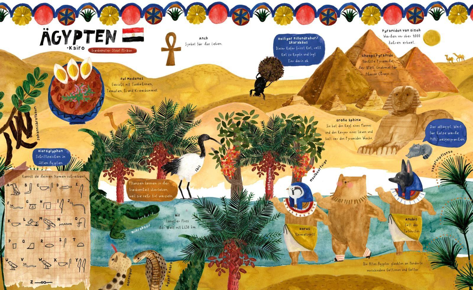 Beispielinhalt (Bild) Bunt ist die Welt