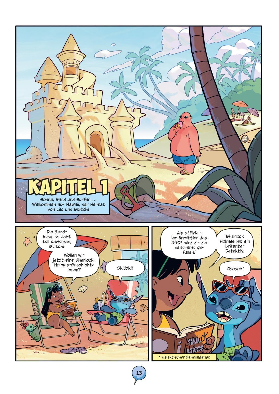 Beispielinhalt (Bild) Neue Abenteuer von ...: Agent Stitch