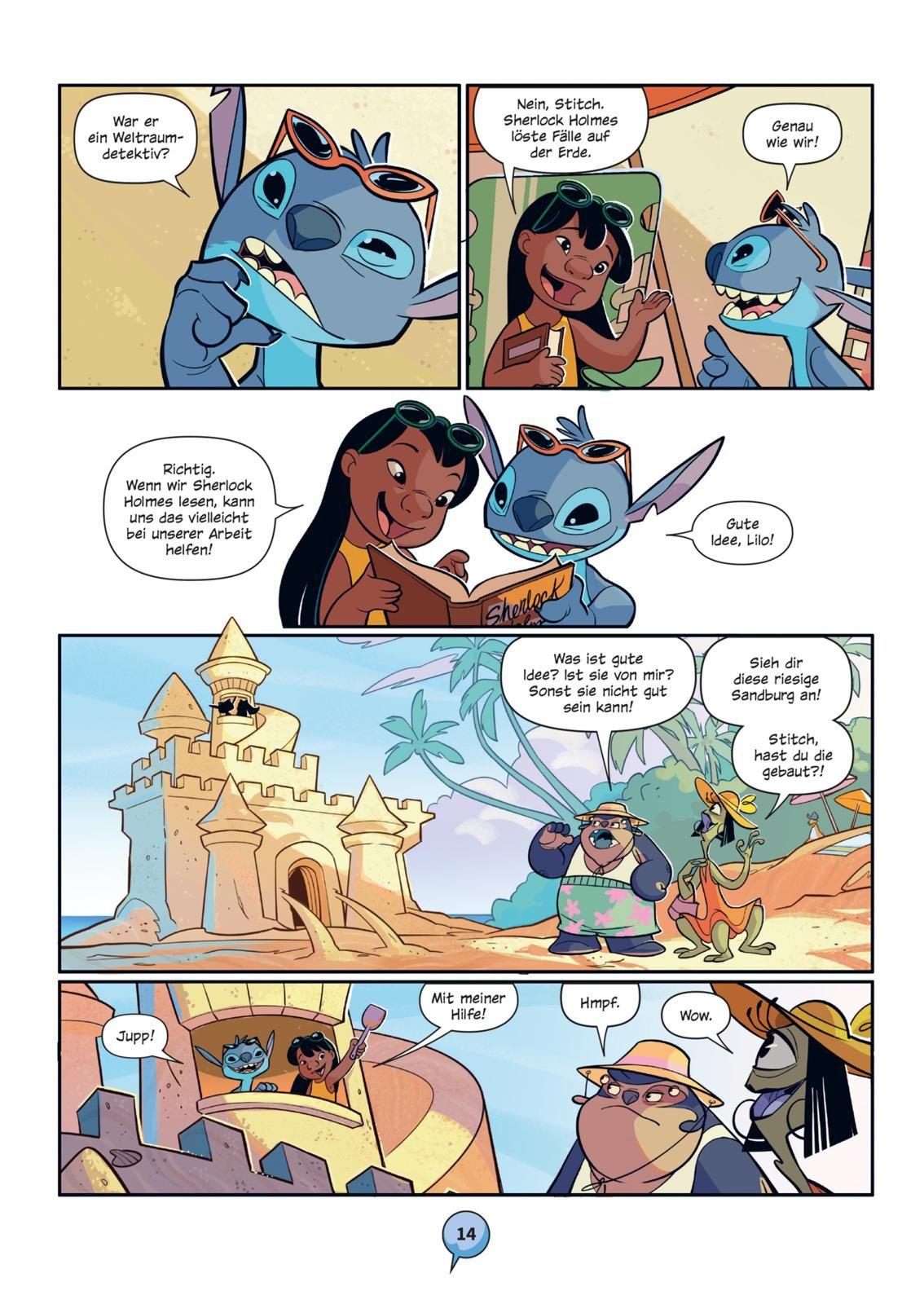 Beispielinhalt (Bild) Neue Abenteuer von ...: Agent Stitch