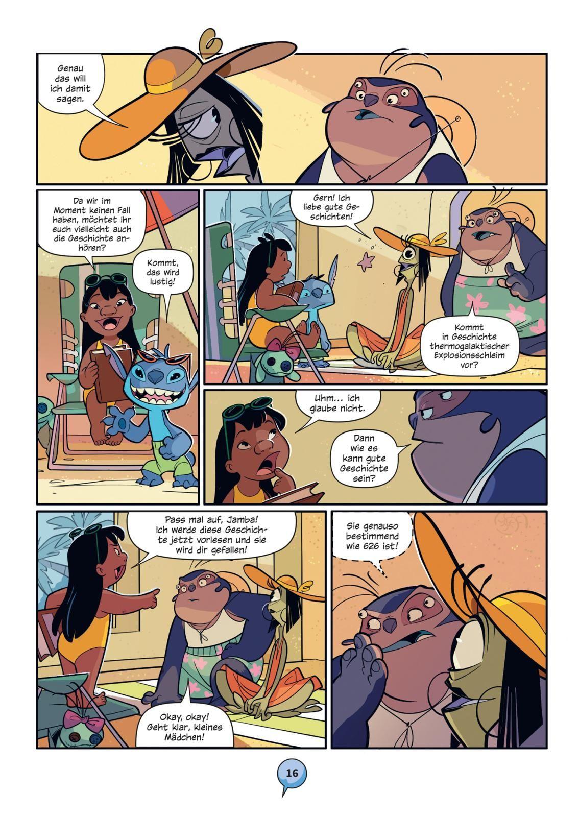 Beispielinhalt (Bild) Neue Abenteuer von ...: Agent Stitch