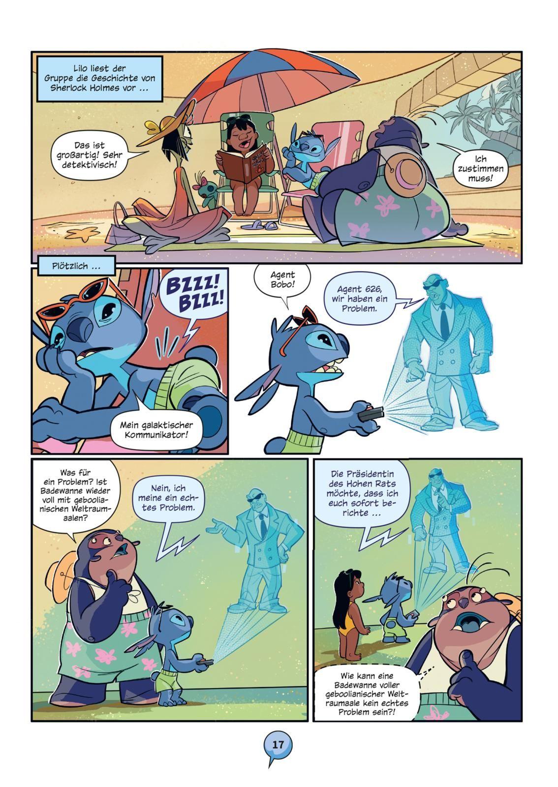 Beispielinhalt (Bild) Neue Abenteuer von ...: Agent Stitch