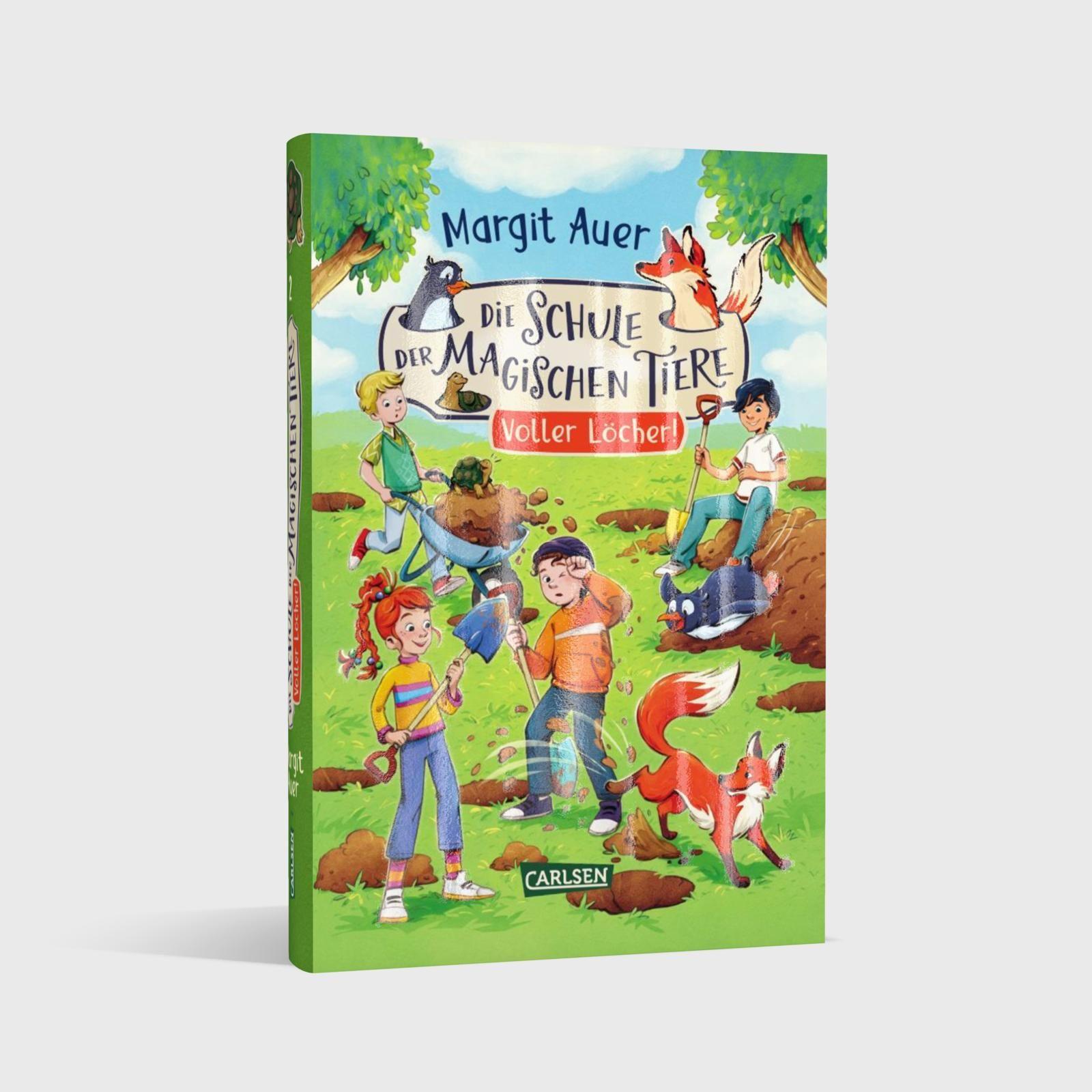 Beispielinhalt (Bild) Die Schule der magischen Tiere Neuausgabe 2: Voller Löcher!