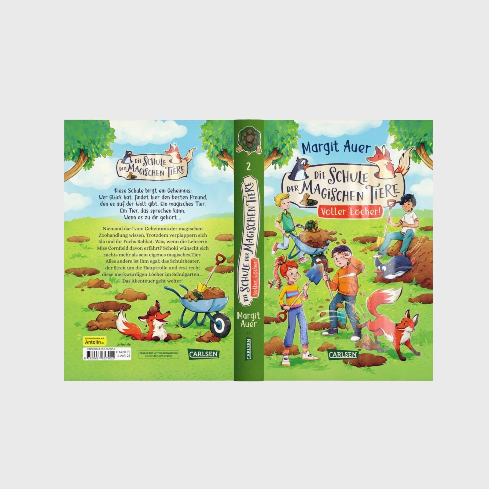 Beispielinhalt (Bild) Die Schule der magischen Tiere Neuausgabe 2: Voller Löcher!