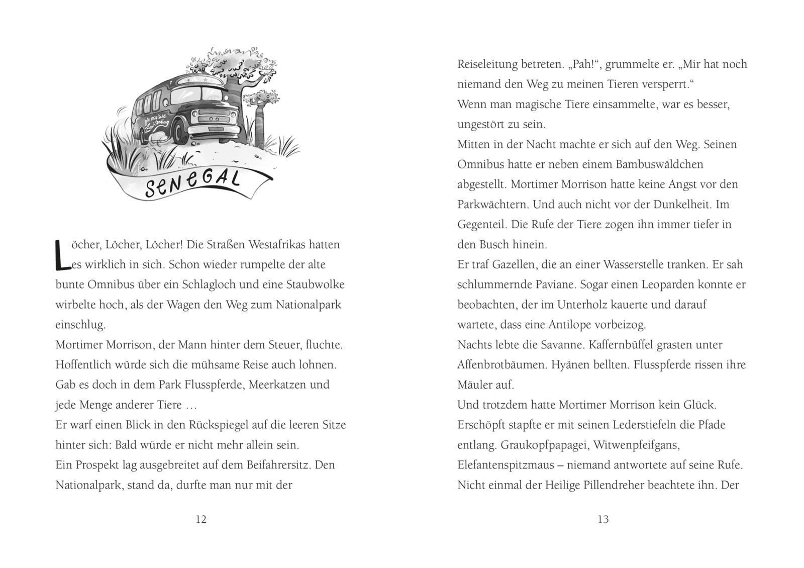 Beispielinhalt (Bild) Die Schule der magischen Tiere Neuausgabe 2: Voller Löcher!