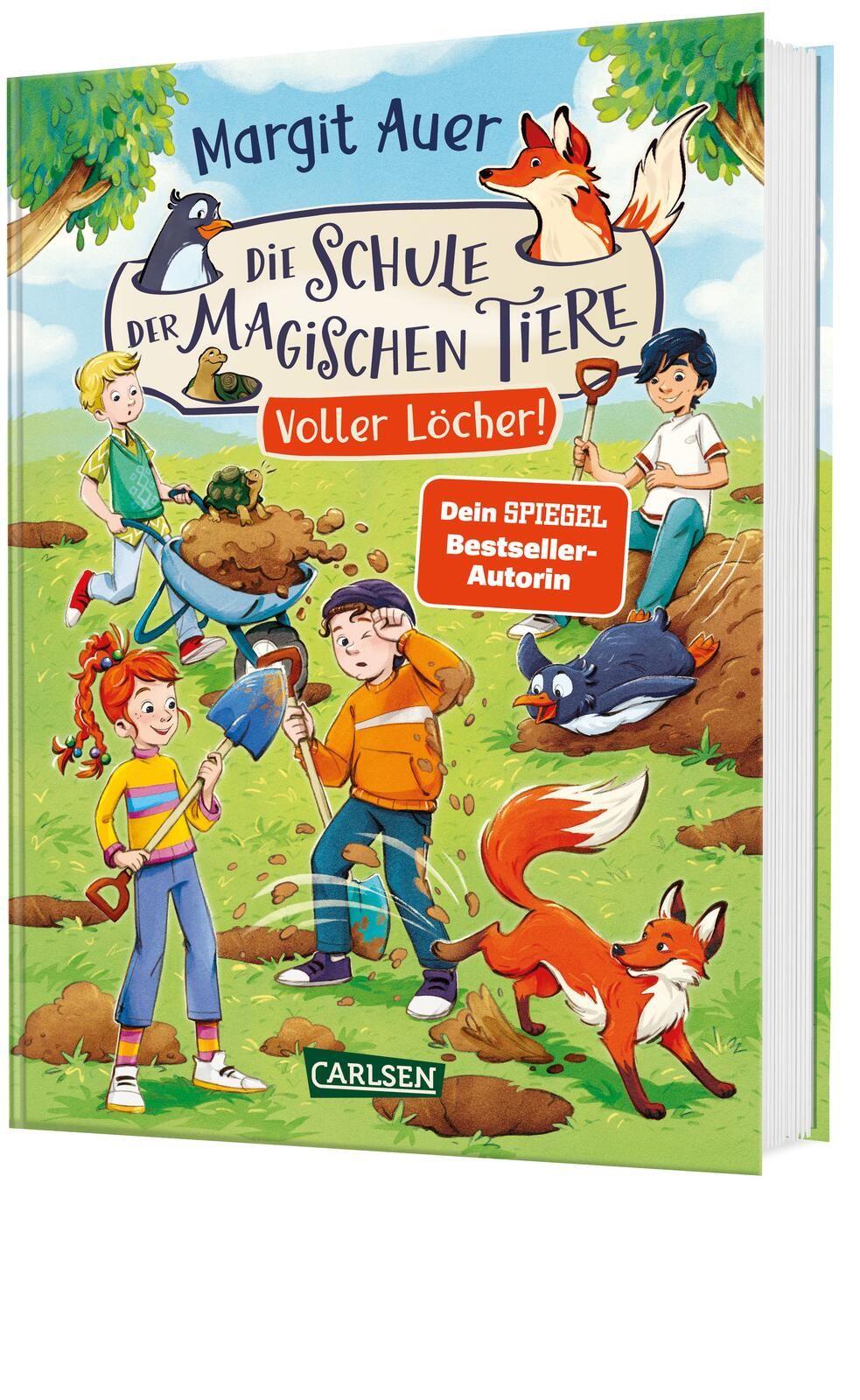 Vorderes Coverbild Die Schule der magischen Tiere Neuausgabe 2: Voller Löcher!