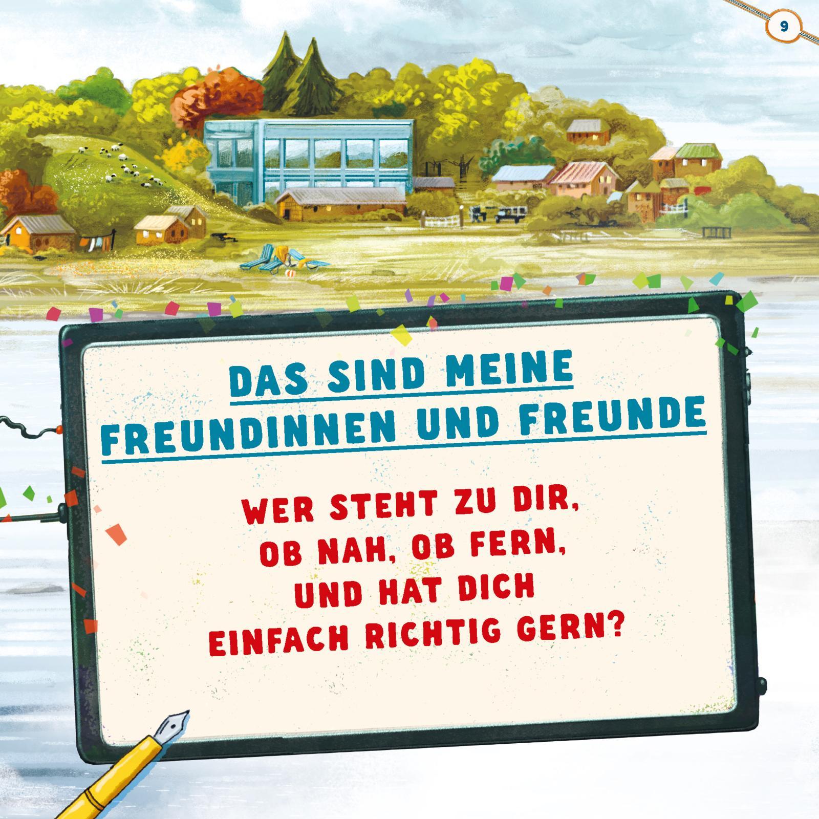 Beispielinhalt (Bild) School of Talents: Freundschaftsbuch