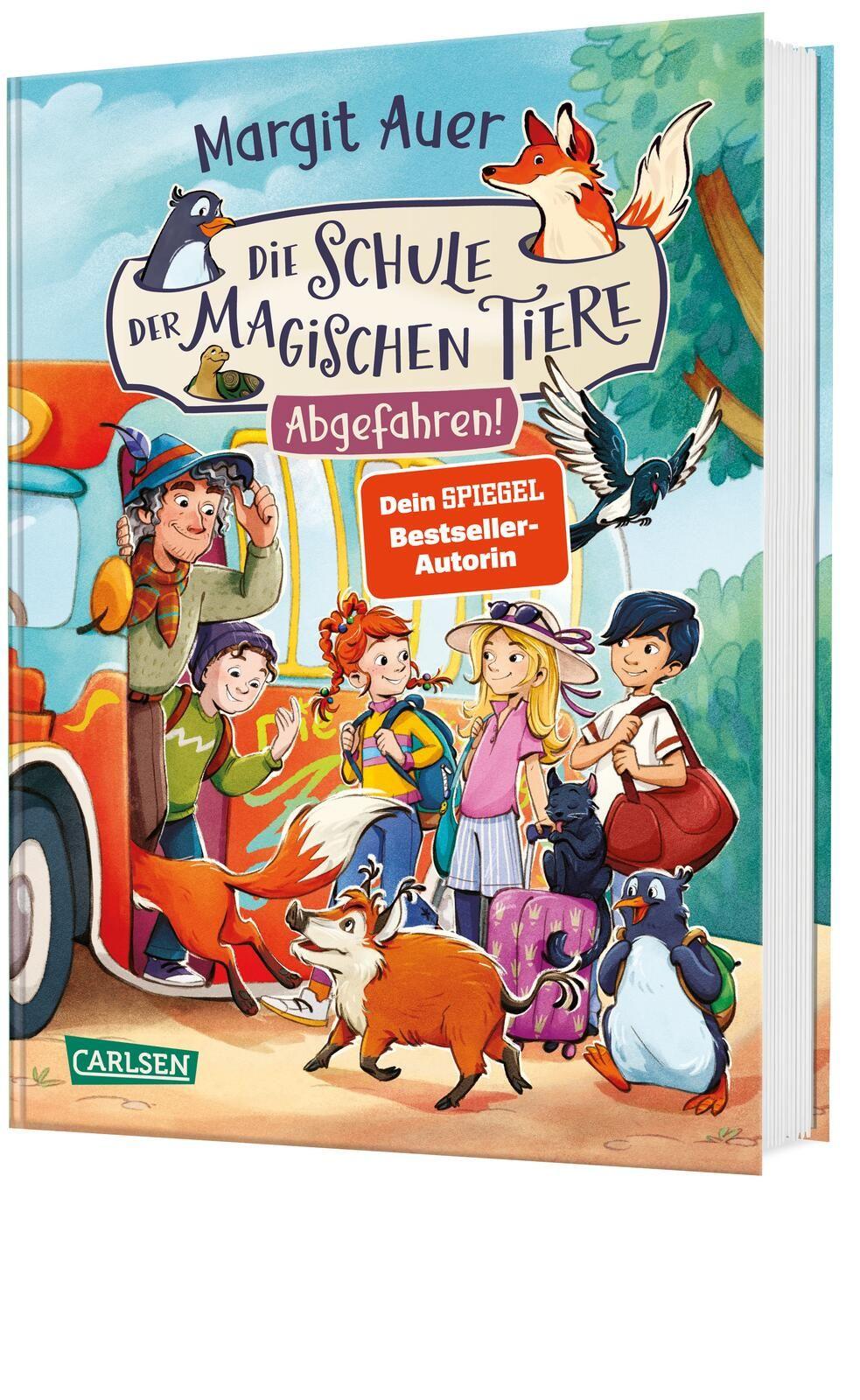 Vorderes Coverbild Die Schule der magischen Tiere Neuausgabe 4: Abgefahren!