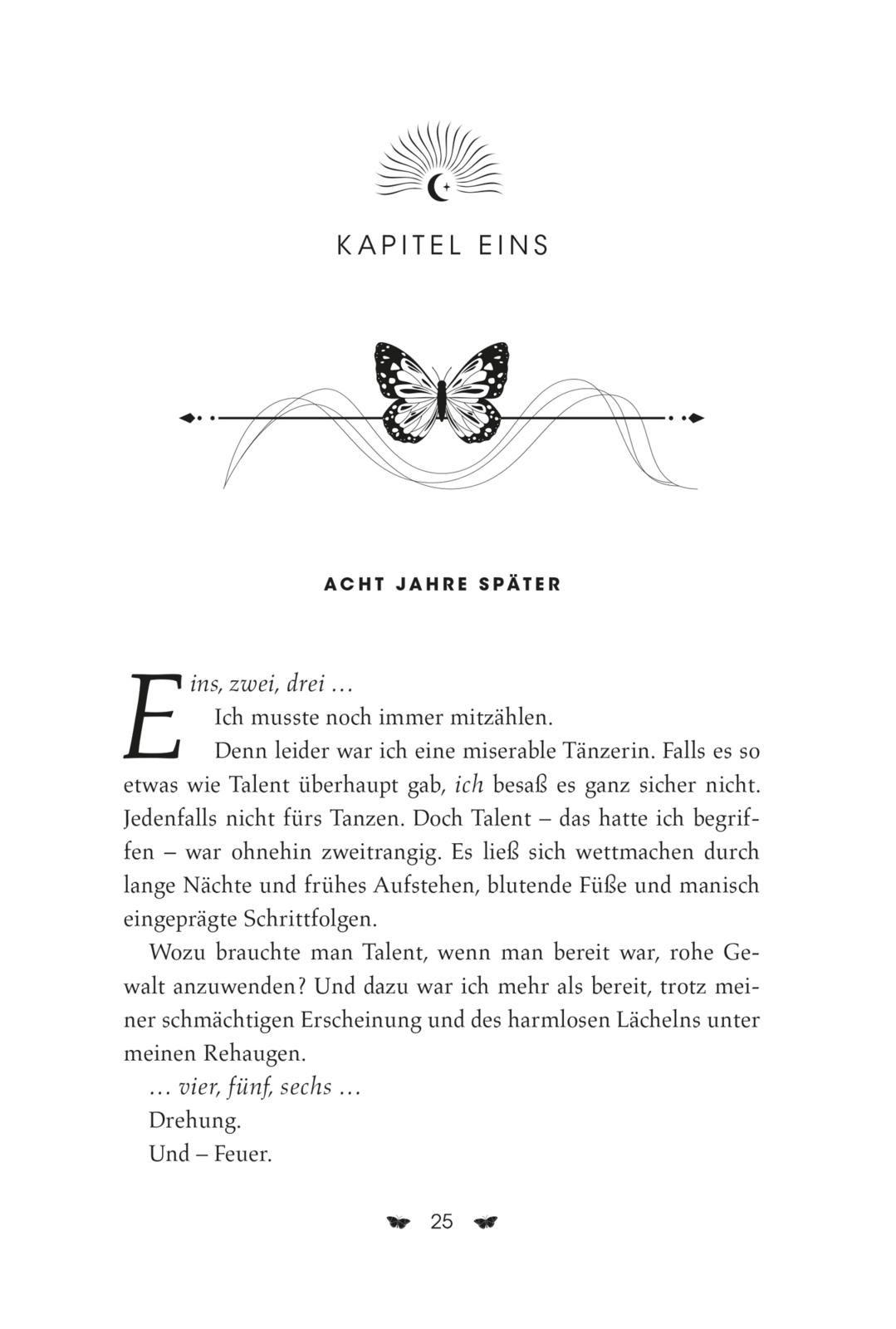 Beispielinhalt (Bild) Daughter of No Worlds (War of Lost Hearts 1)