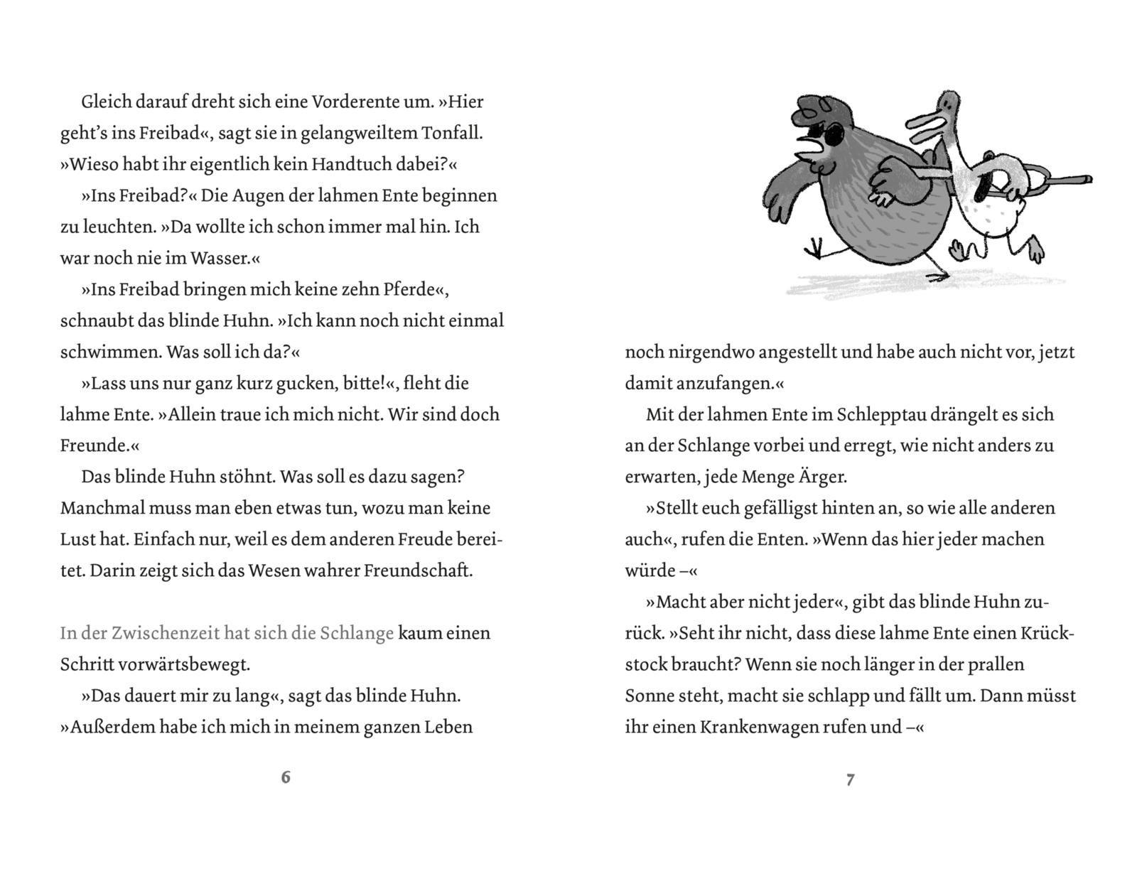 Beispielinhalt (Bild) Arschbombe verboten