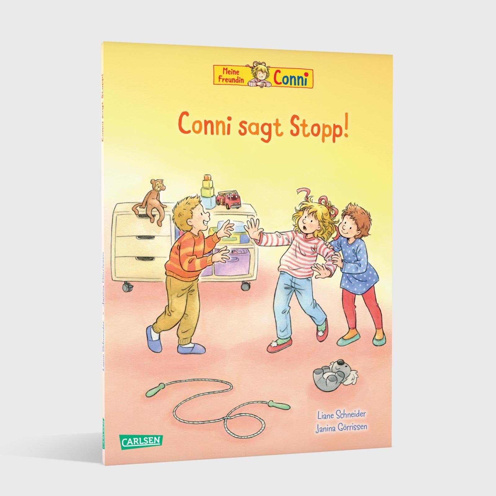 Beispielinhalt (Bild) Conni-Bilderbücher: Conni sagt Stopp!