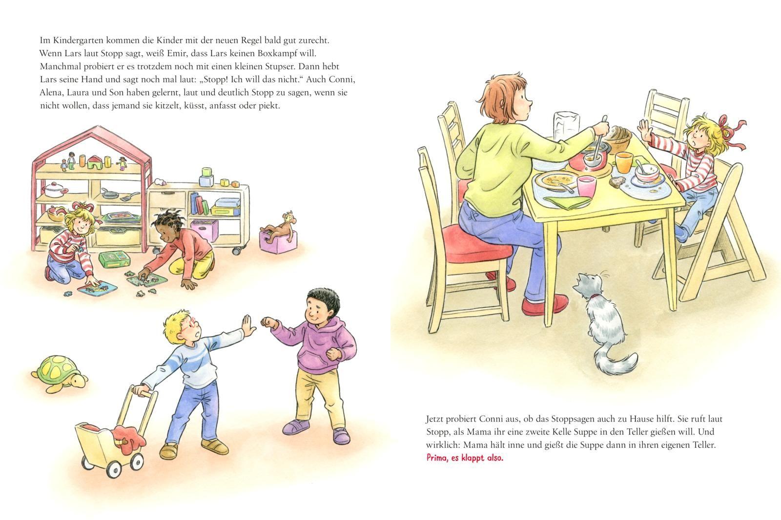 Beispielinhalt (Bild) Conni-Bilderbücher: Conni sagt Stopp!