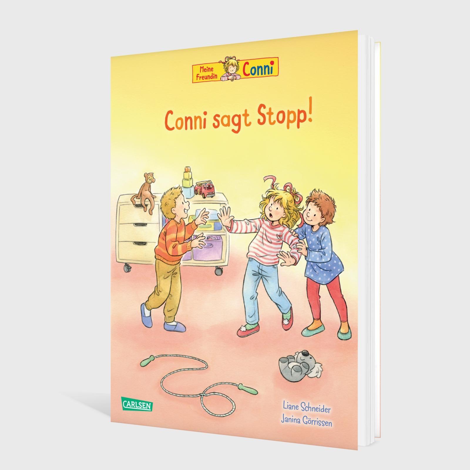 Beispielinhalt (Bild) Conni-Bilderbücher: Conni sagt Stopp!