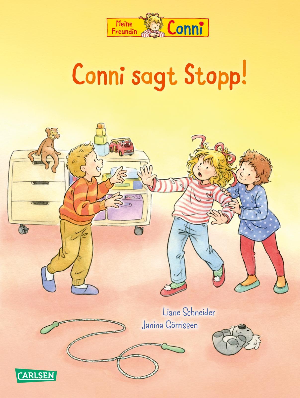 Vorderes Coverbild Conni-Bilderbücher: Conni sagt Stopp!