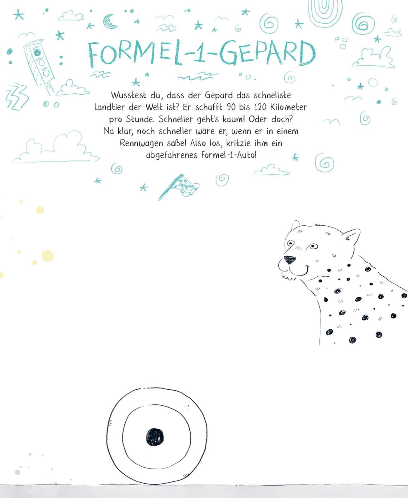 Beispielinhalt (Bild) #buch4you: Dein unglaubliches Kritzel-Mitmach-Buch