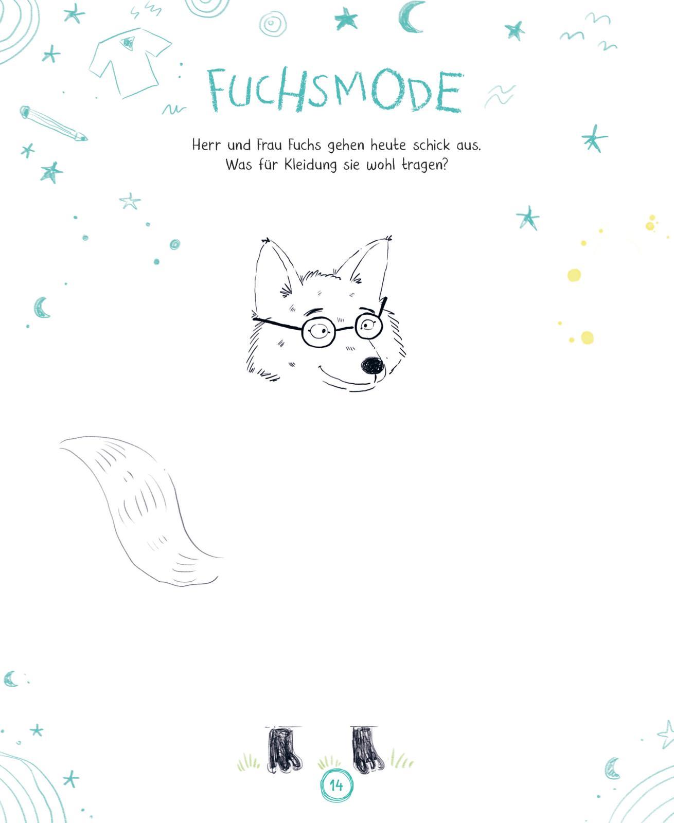 Beispielinhalt (Bild) #buch4you: Dein unglaubliches Kritzel-Mitmach-Buch