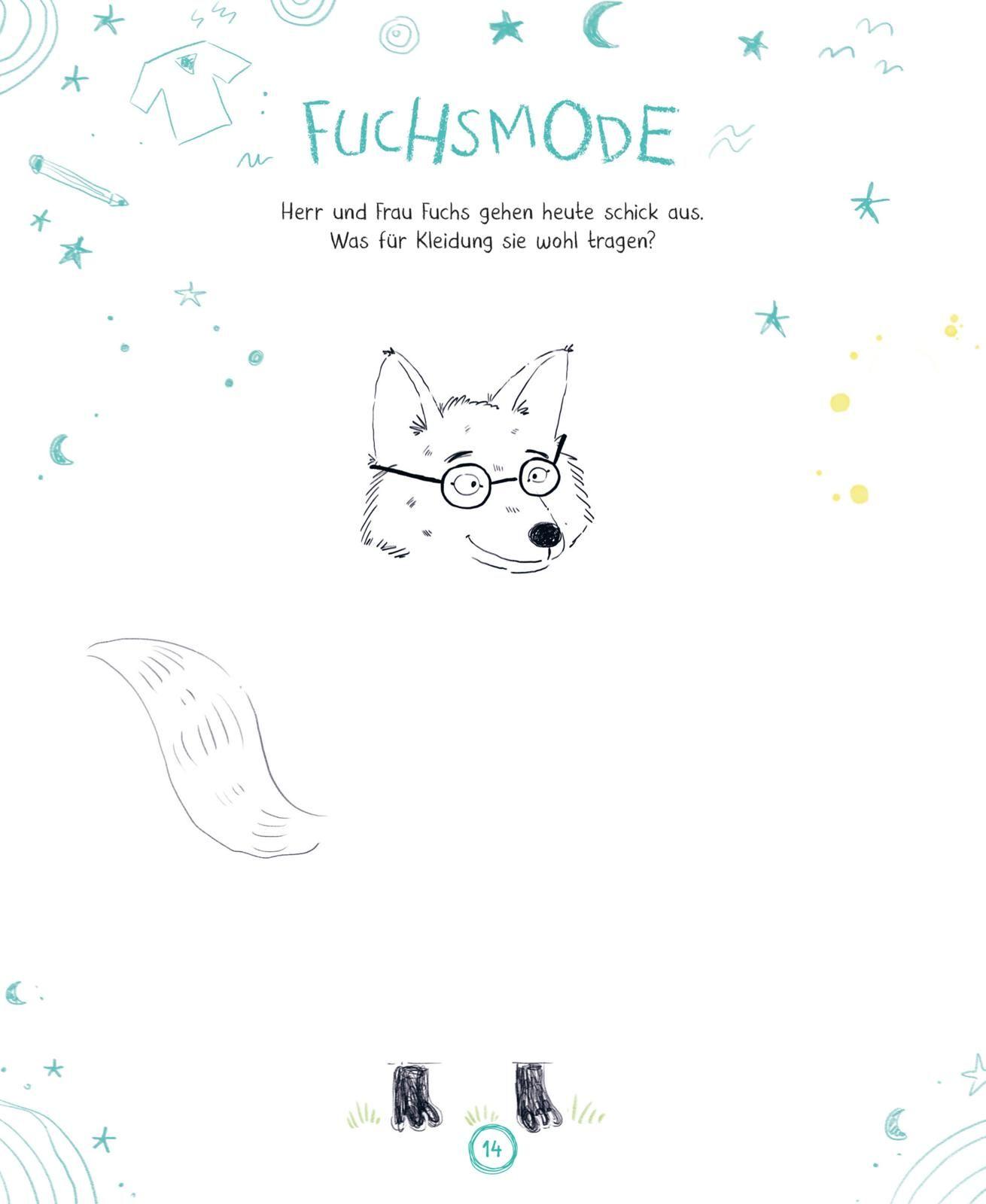 Beispielinhalt (Bild) #buch4you: Dein unglaubliches Kritzel-Mitmach-Buch