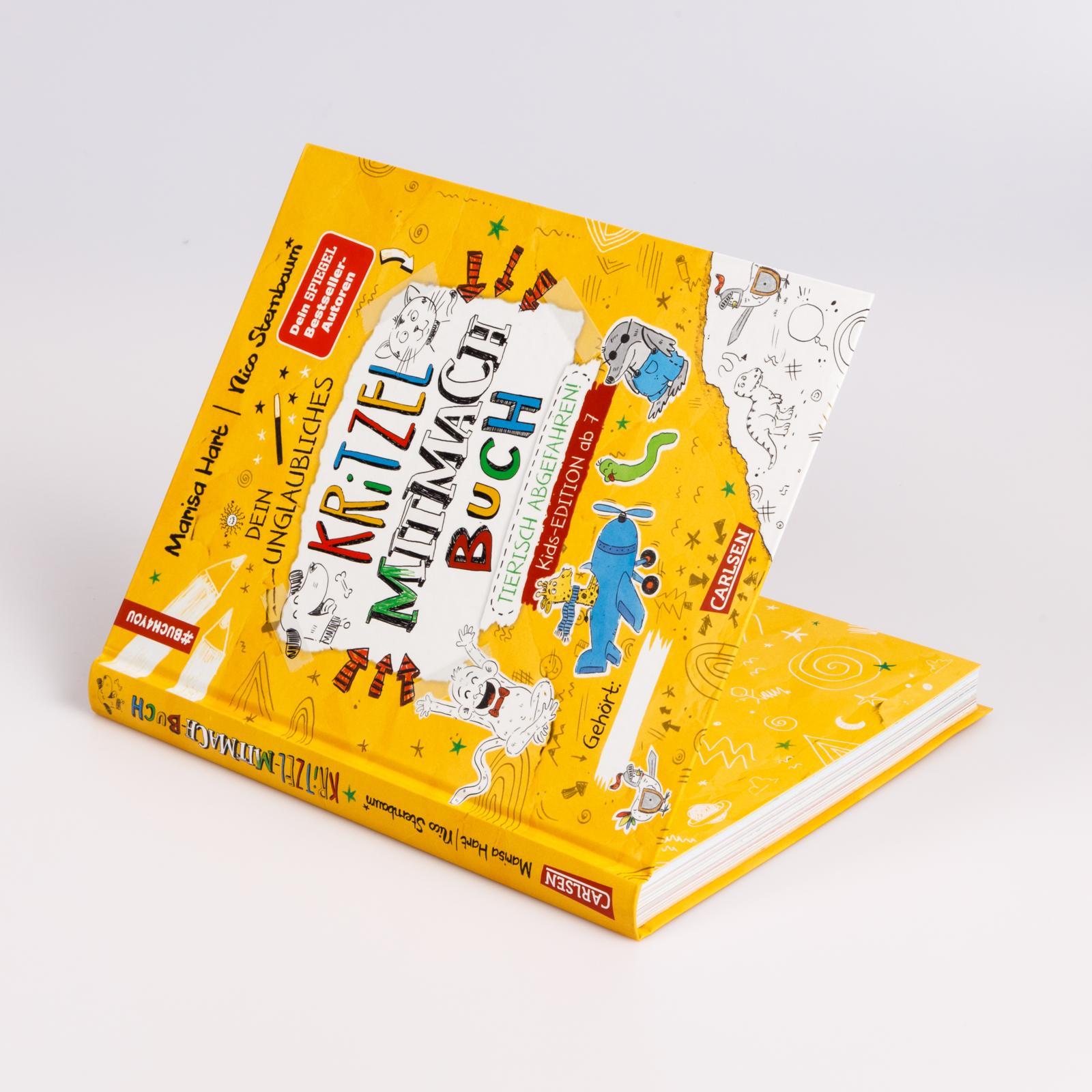 Beispielinhalt (Bild) #buch4you: Dein unglaubliches Kritzel-Mitmach-Buch