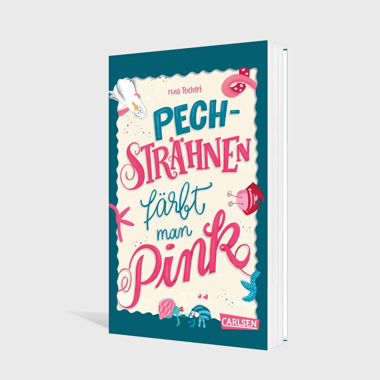 Beispielinhalt (Bild) Pechsträhnen färbt man pink