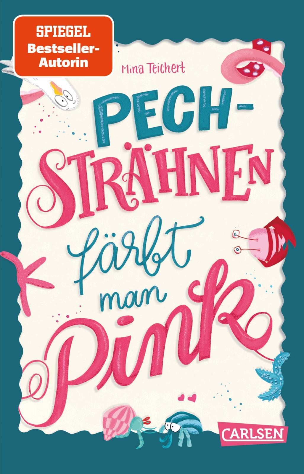 Vorderes Coverbild Pechsträhnen färbt man pink
