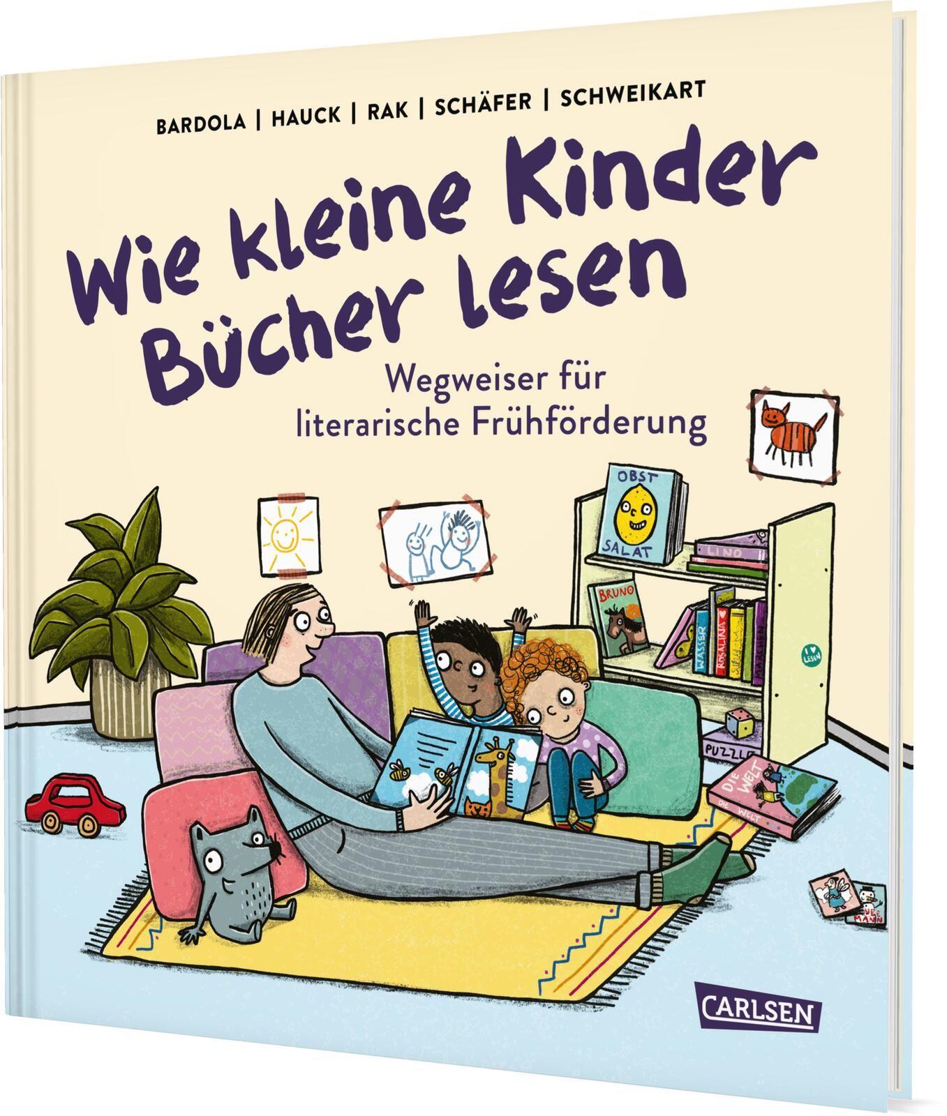 Vorderes Coverbild Wie kleine Kinder Bücher lesen