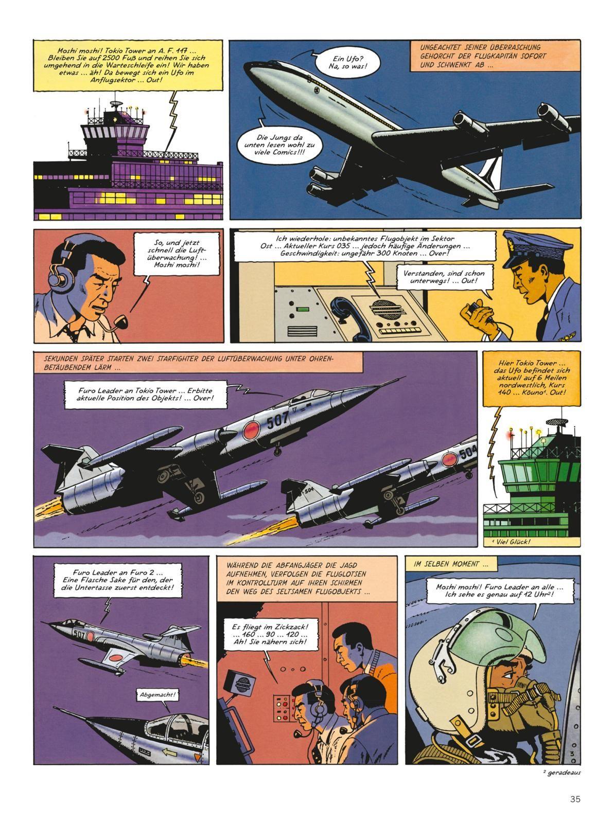 Beispielinhalt (Bild) Blake und Mortimer Bibliothek 8: Die drei Formeln des Professor Sato