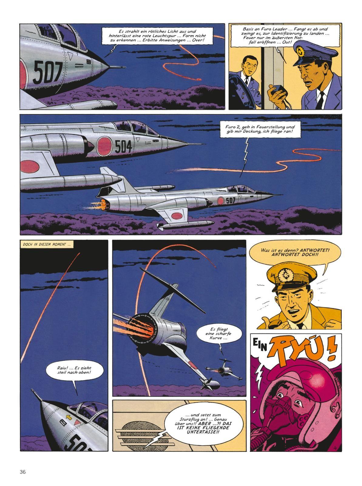 Beispielinhalt (Bild) Blake und Mortimer Bibliothek 8: Die drei Formeln des Professor Sato