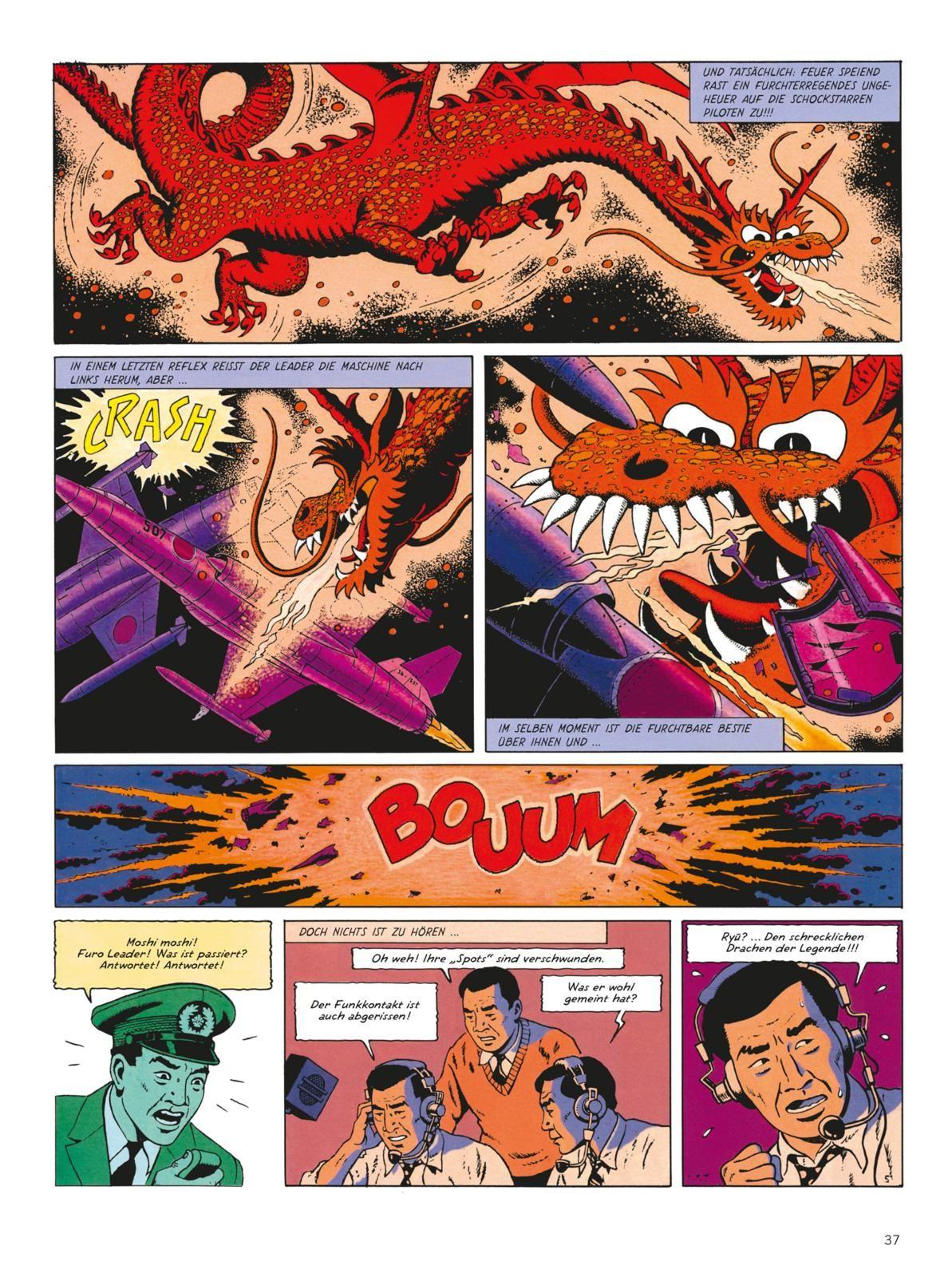 Beispielinhalt (Bild) Blake und Mortimer Bibliothek 8: Die drei Formeln des Professor Sato