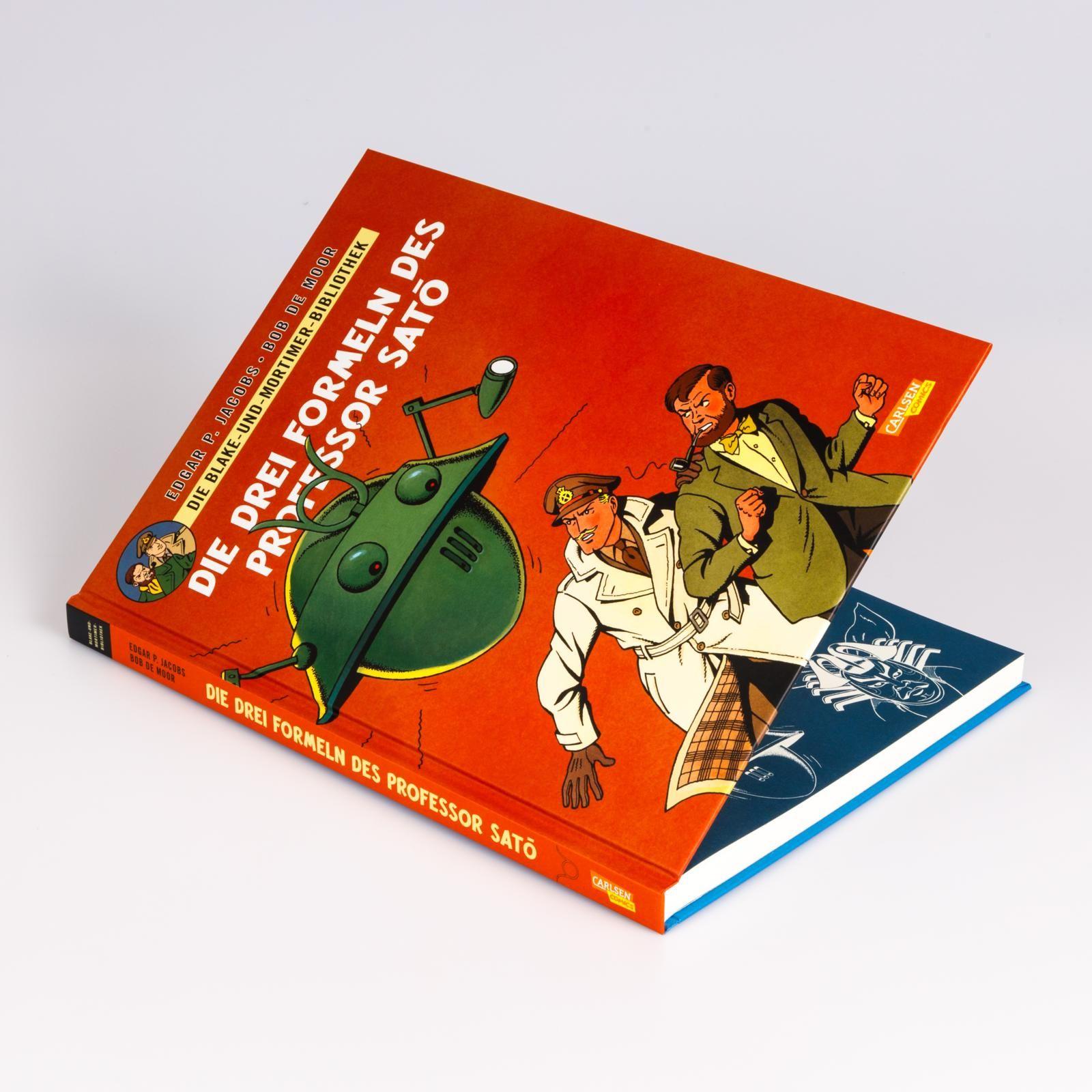 Beispielinhalt (Bild) Blake und Mortimer Bibliothek 8: Die drei Formeln des Professor Sato