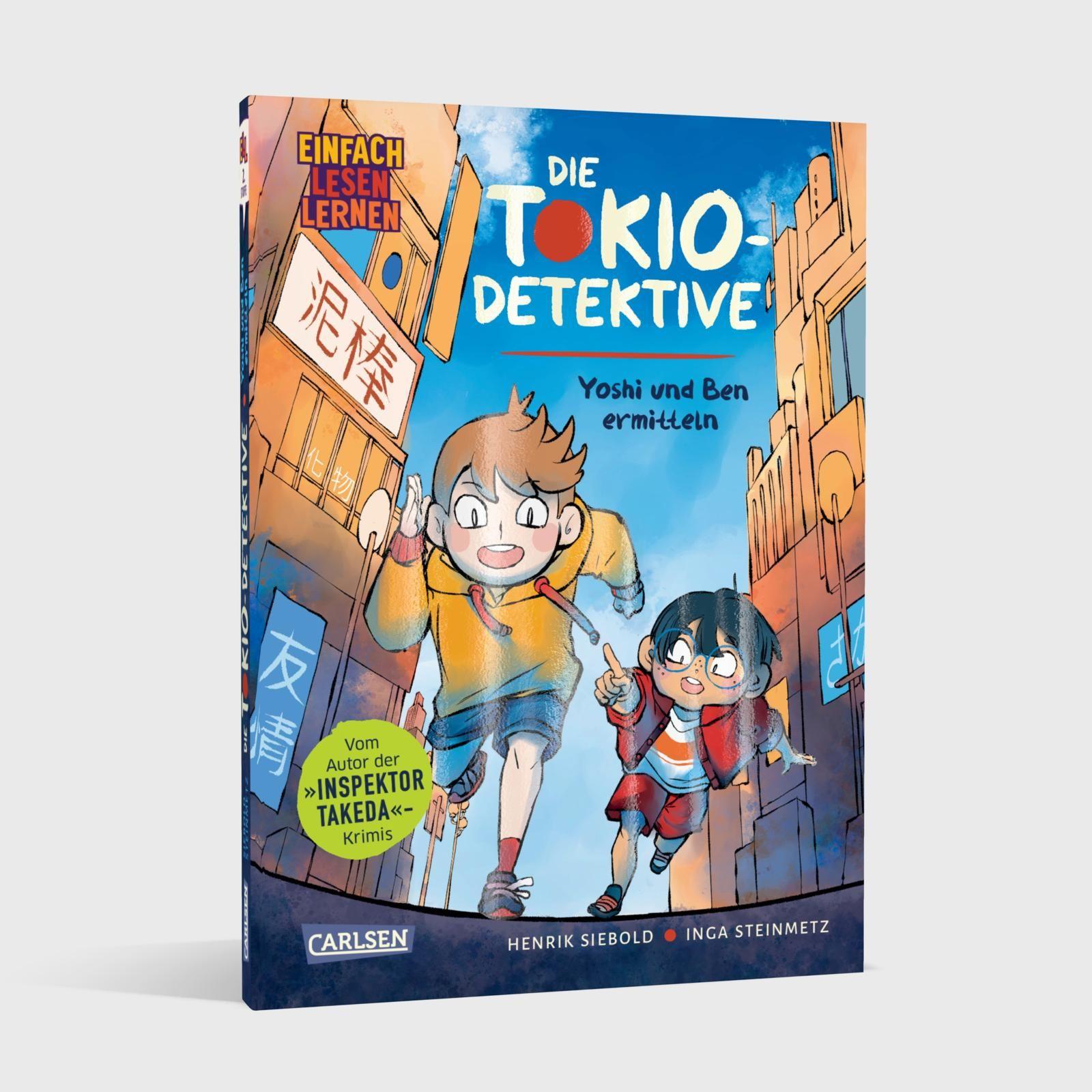 Beispielinhalt (Bild) Die Tokio-Detektive: Yoshi und Ben ermitteln