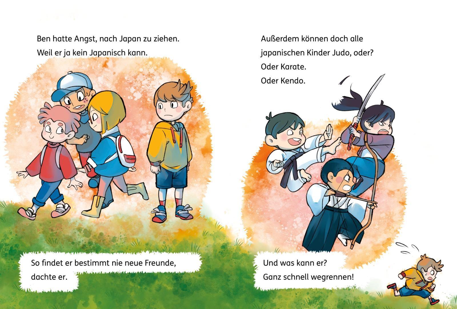 Beispielinhalt (Bild) Die Tokio-Detektive: Yoshi und Ben ermitteln