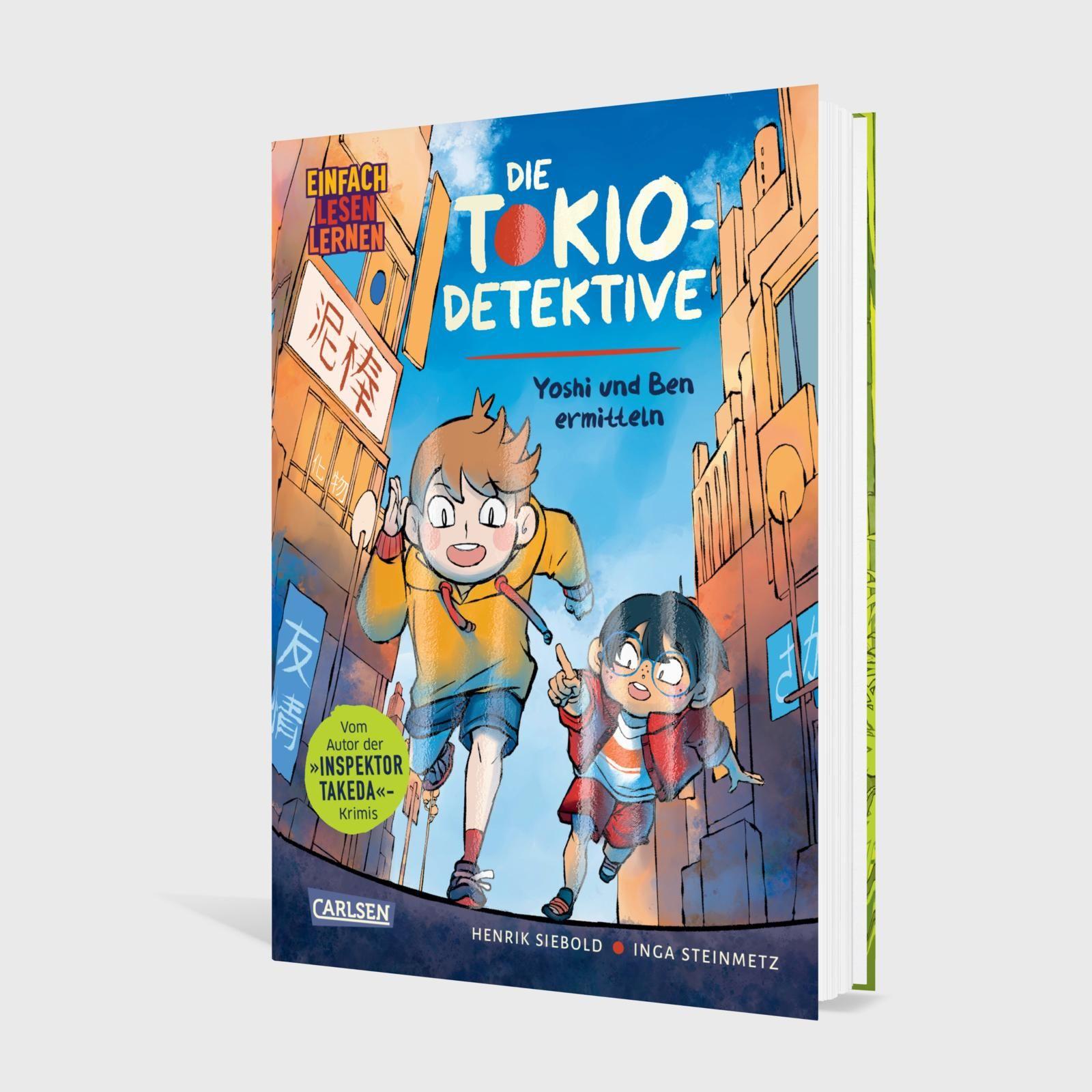 Beispielinhalt (Bild) Die Tokio-Detektive: Yoshi und Ben ermitteln