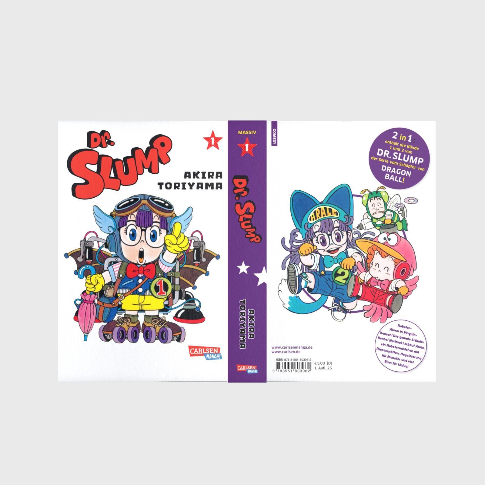 Beispielinhalt (Bild) Dr. Slump Massiv 1