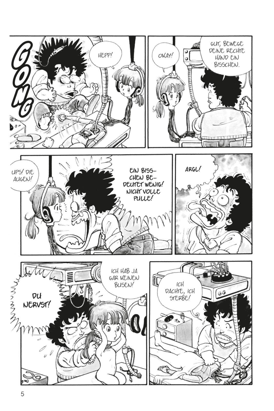 Beispielinhalt (Bild) Dr. Slump Massiv 1