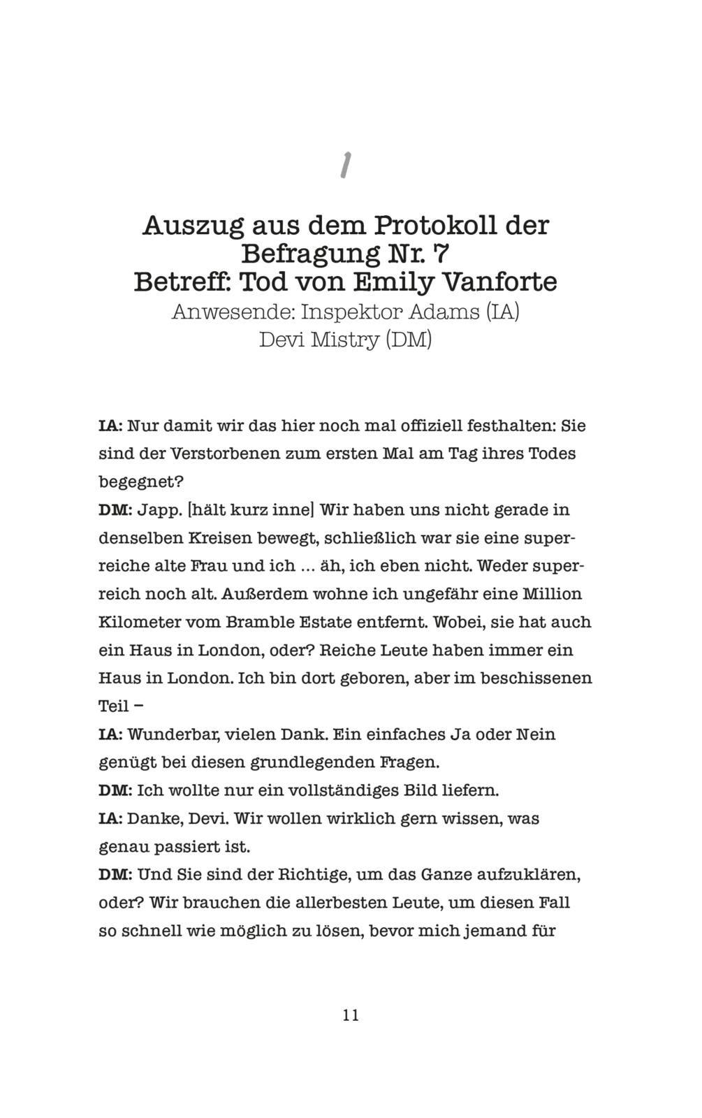 Beispielinhalt (Bild) Catch Your Death