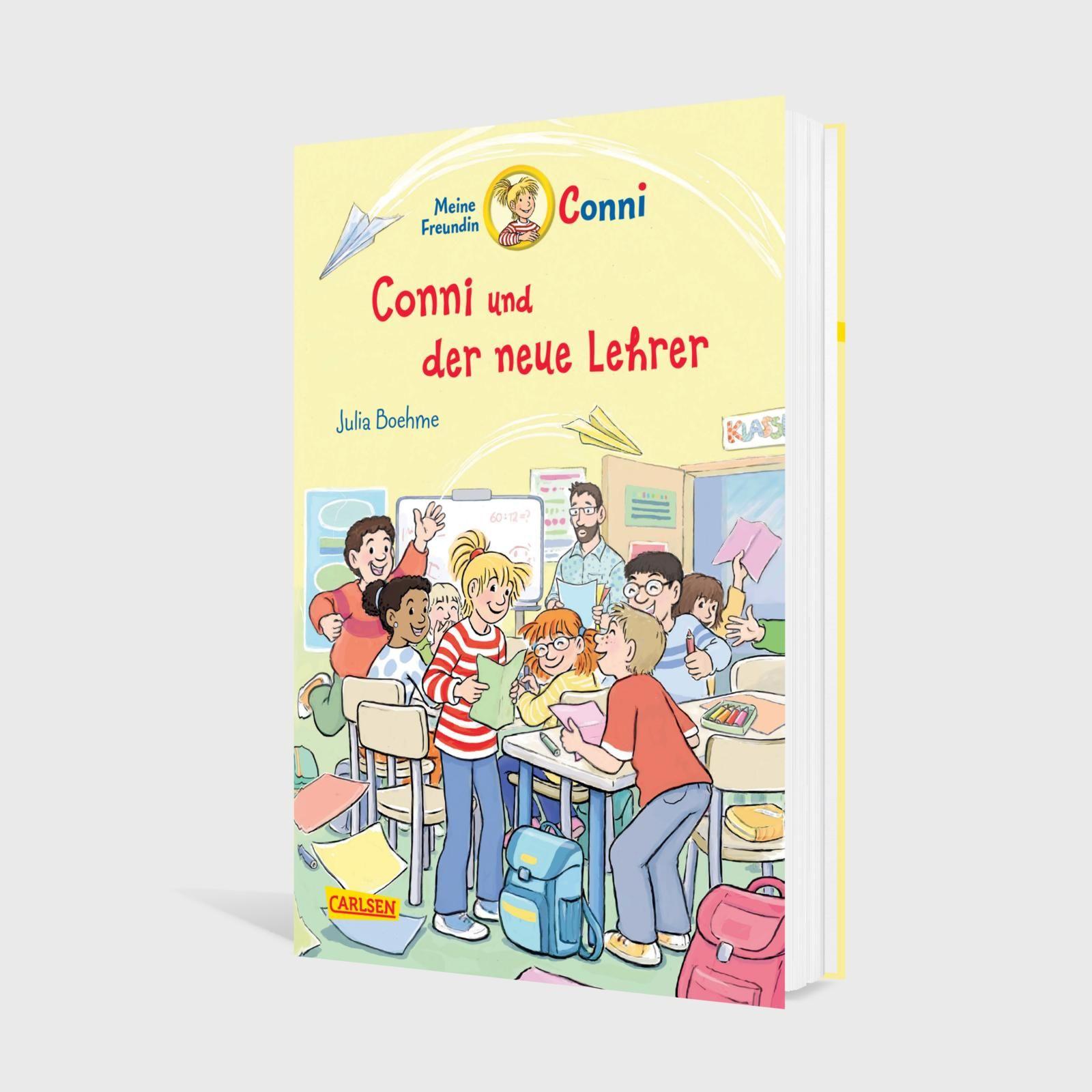 Beispielinhalt (Bild) Conni Erzählbände 46: Conni und der neue Lehrer