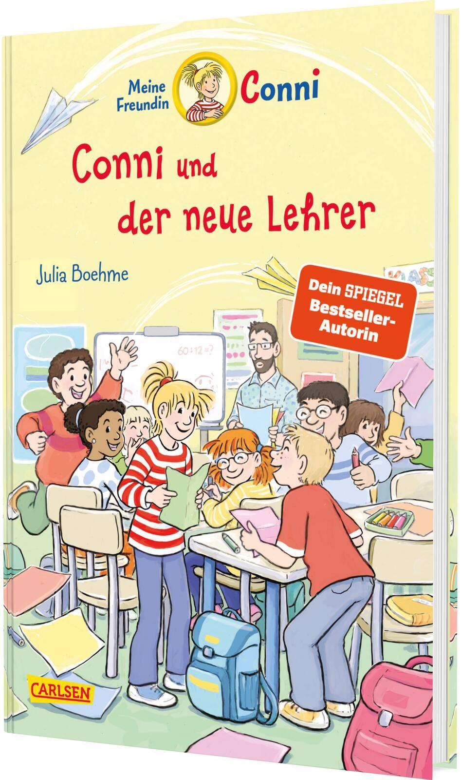 Vorderes Coverbild Conni Erzählbände 46: Conni und der neue Lehrer