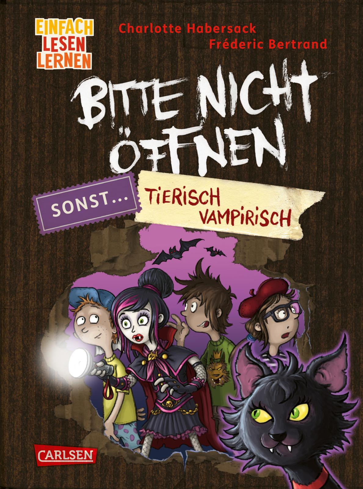 Vorderes Coverbild Bitte nicht öffnen, sonst ... 3: Tierisch vampirisch!
