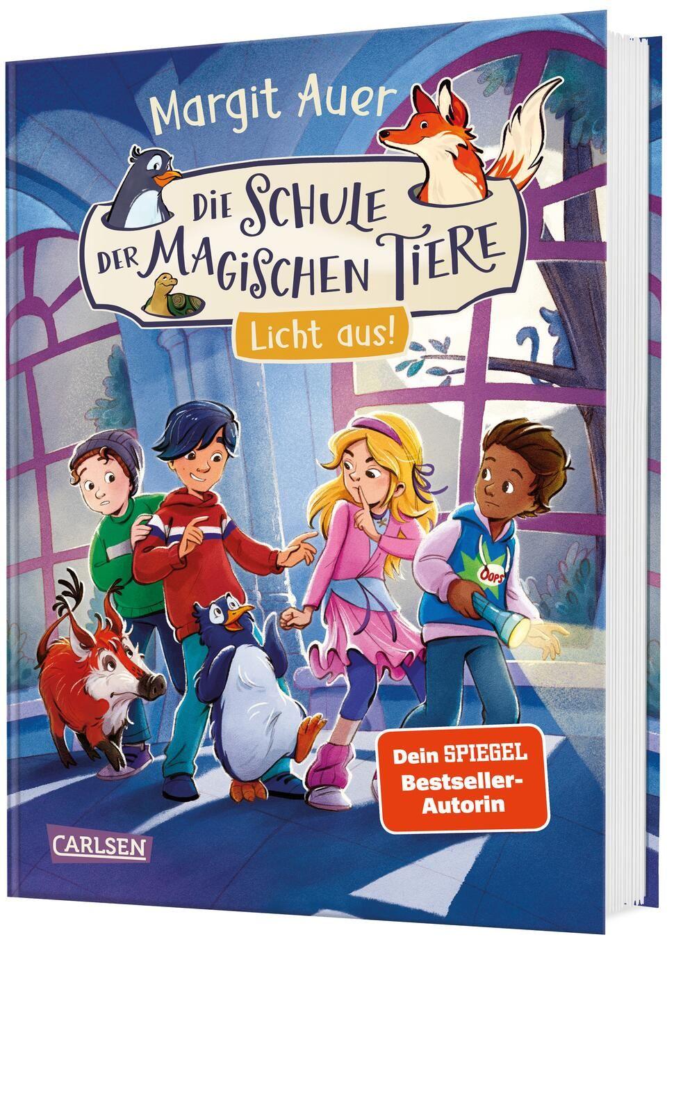 Vorderes Coverbild Die Schule der magischen Tiere Neuausgabe 3: Licht aus!