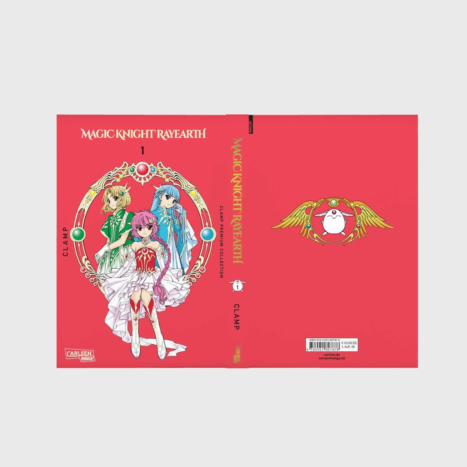 Beispielinhalt (Bild) Magic Knight Rayearth Premium Collection 1