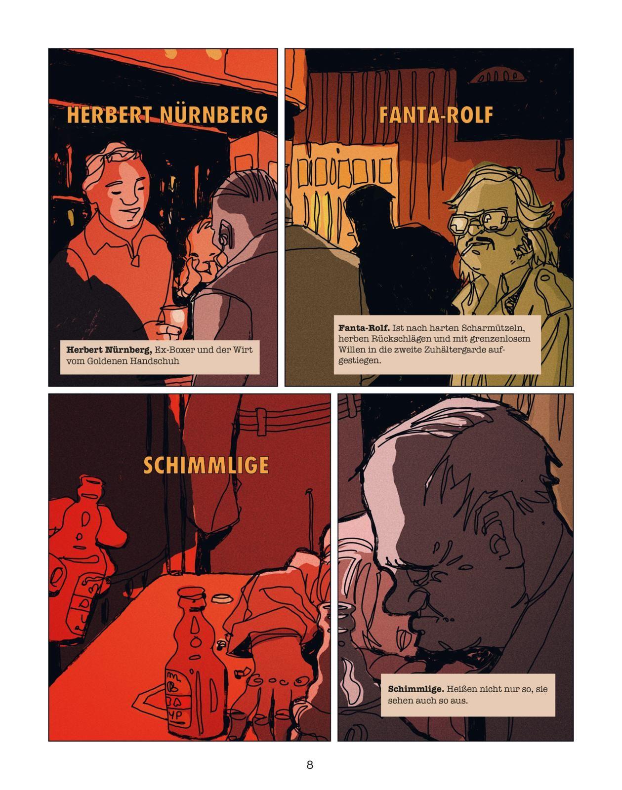 Beispielinhalt (Bild) Der goldene Handschuh - Der Comic