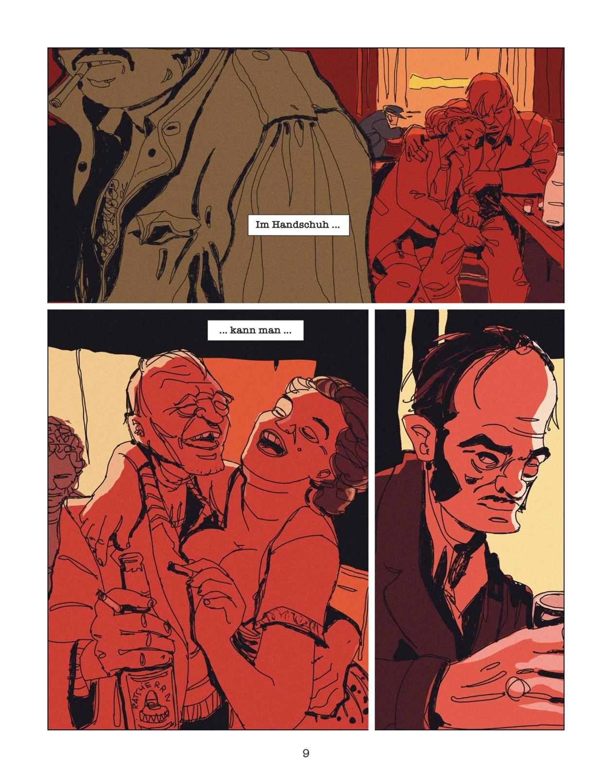 Beispielinhalt (Bild) Der goldene Handschuh - Der Comic