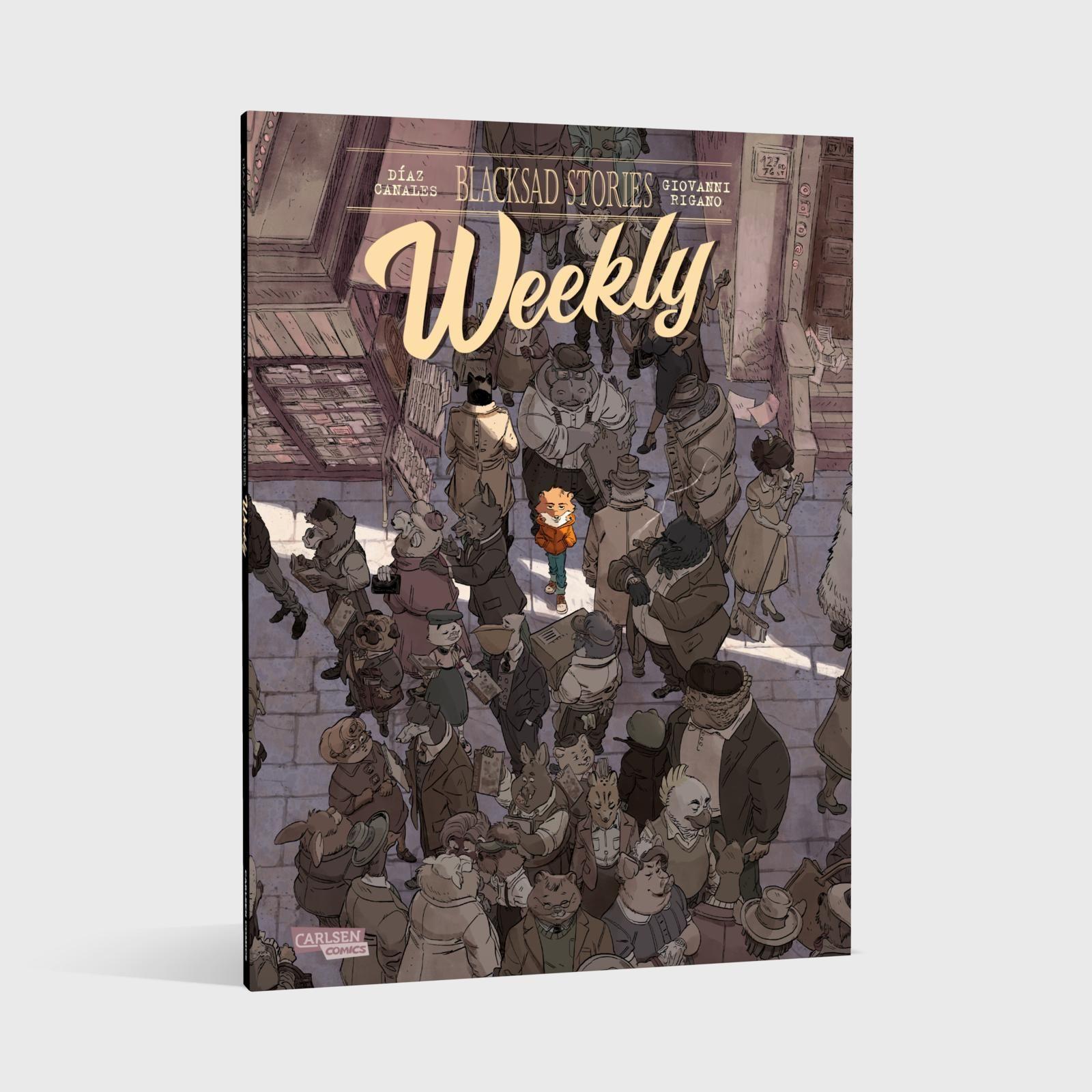 Beispielinhalt (Bild) Blacksad Stories