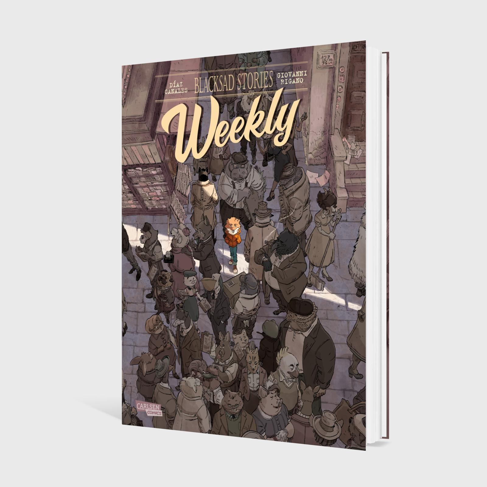 Beispielinhalt (Bild) Blacksad Stories