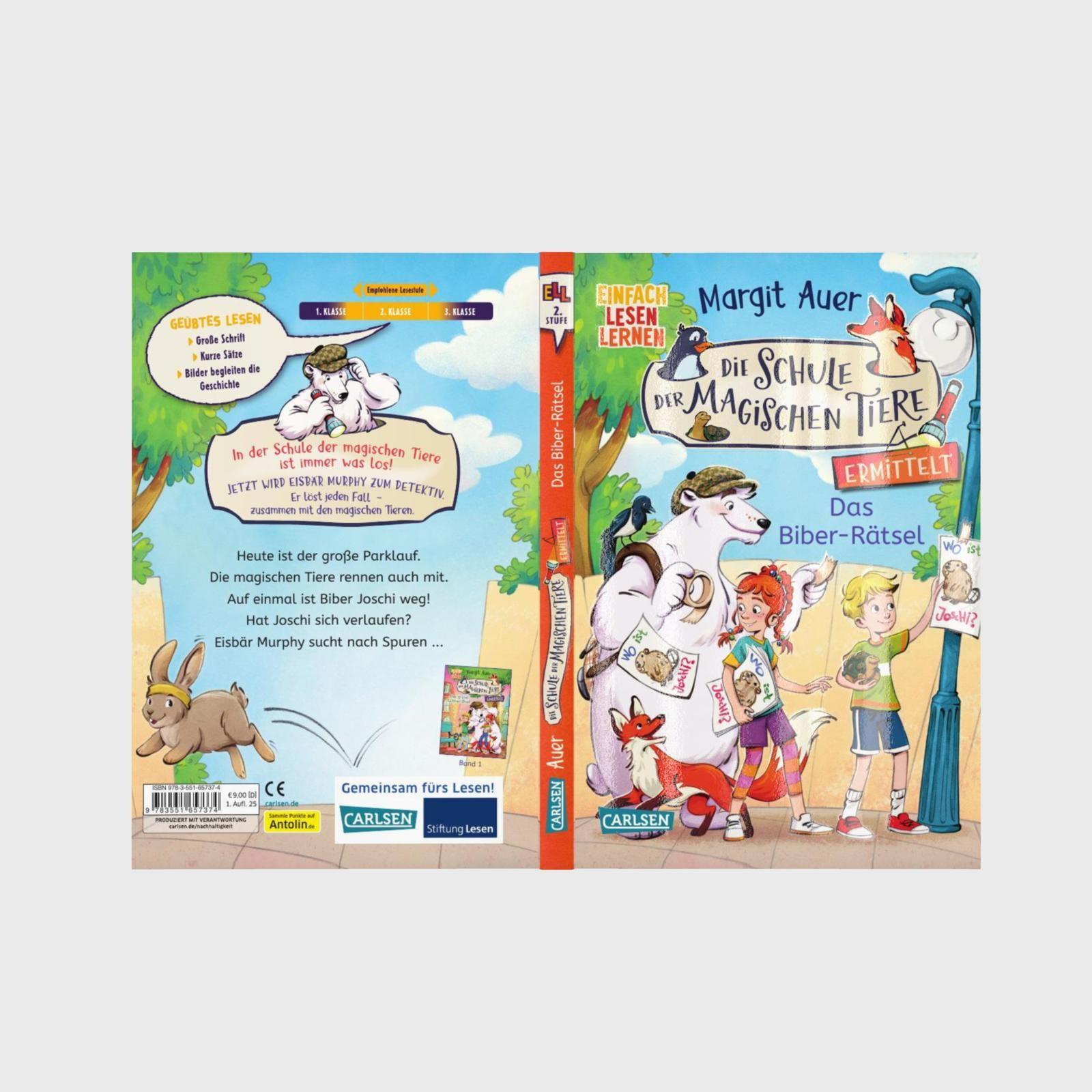Beispielinhalt (Bild) Die Schule der magischen Tiere ermittelt Neuausgabe 7: Das Biber-Rätsel
