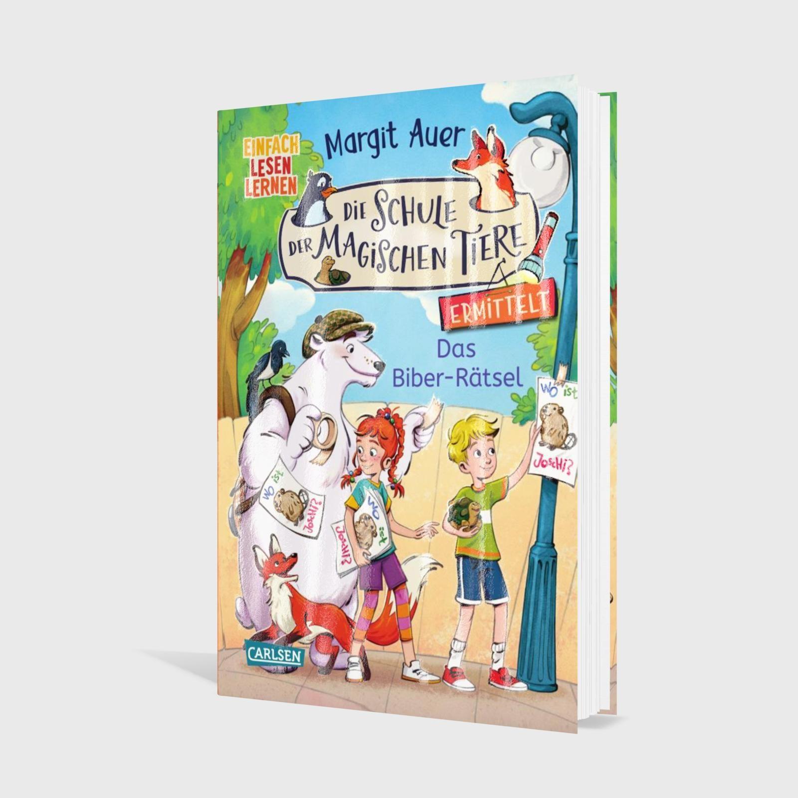 Beispielinhalt (Bild) Die Schule der magischen Tiere ermittelt Neuausgabe 7: Das Biber-Rätsel